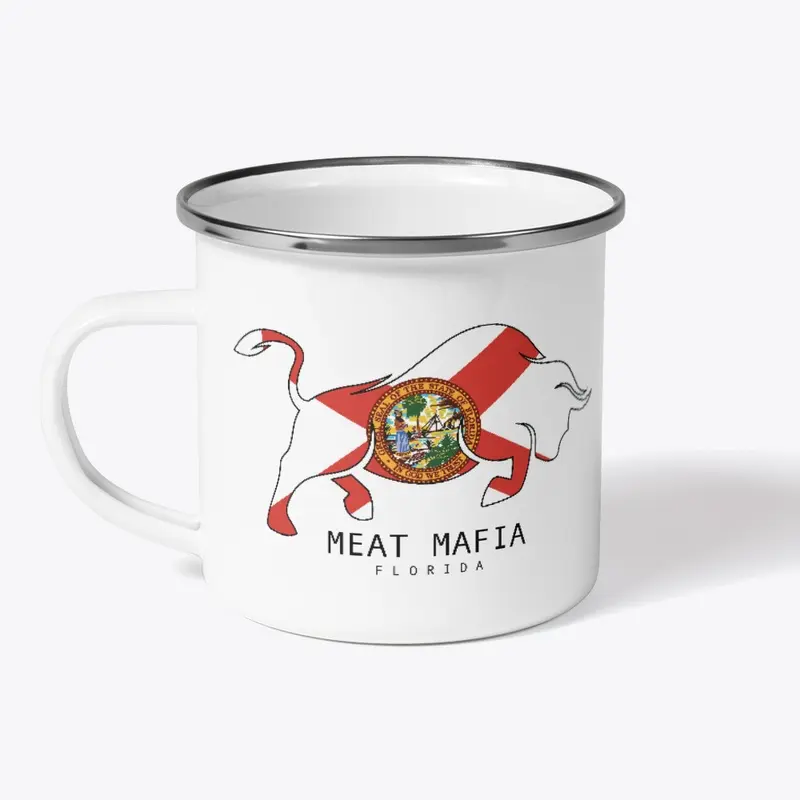 Florida Bull Camping Mug