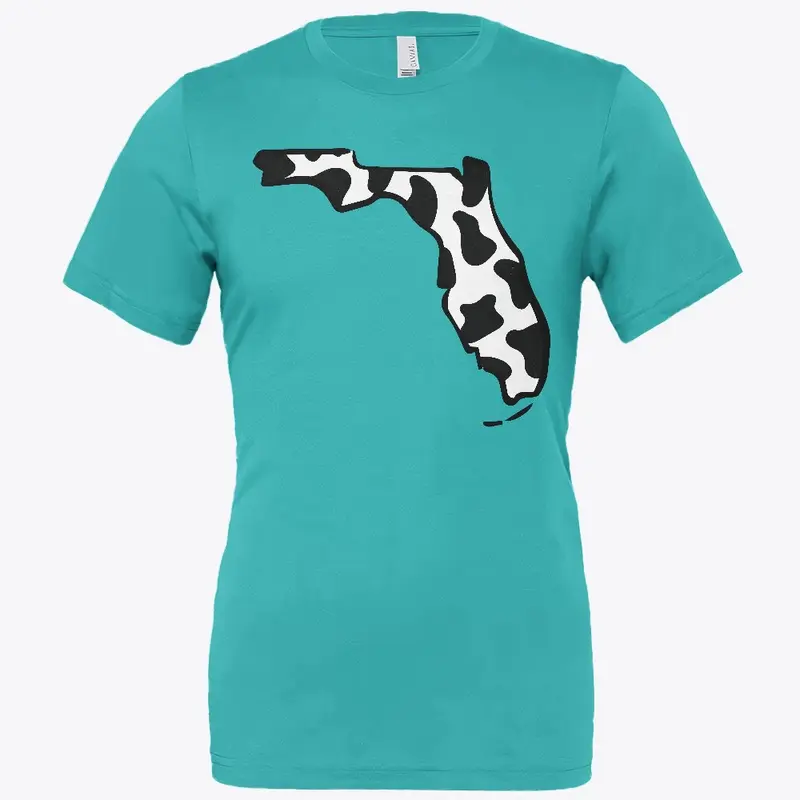 Florida Cow Print Tee