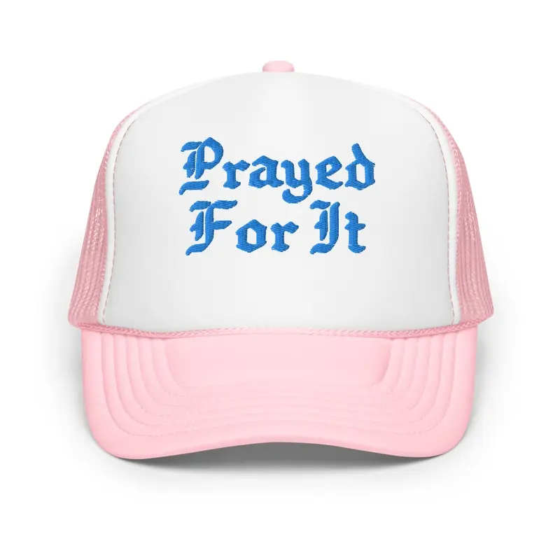 Prayed Foam Hat (Pink)