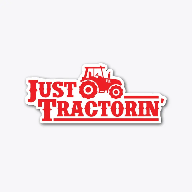 Just Tractorin' (red)